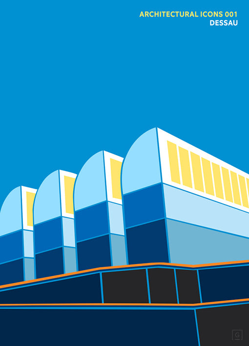 102517 Architectural Icons 1, by THE Studio, available in multiple sizes - Chamton