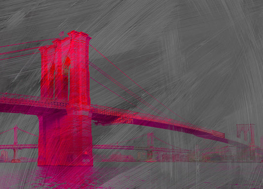 91674 Brooklyn Bridge, New York, by THE studio, available in multiple sizes - Chamton