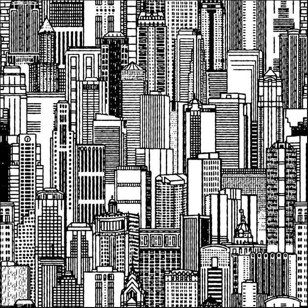 100578 Cityscape Light, by THE Studio, available in multiple sizes - Chamton