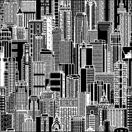 100579 Cityscape Dark, by THE Studio, available in multiple sizes - Chamton