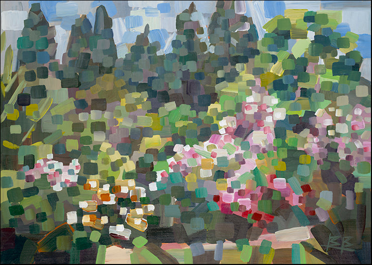 UBOR-127 Arboretum in Spring by Brooke Borcherding, available in multiple sizes