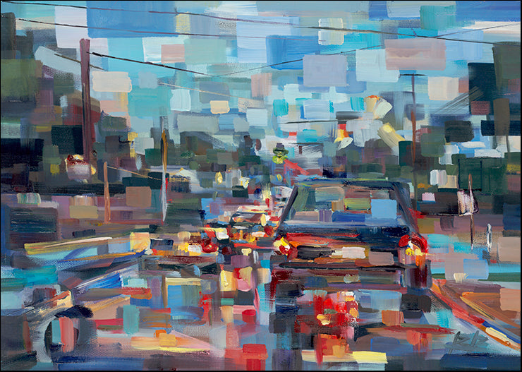 UBOR-141 Red Traffic by Brooke Borcherding, available in multiple sizes