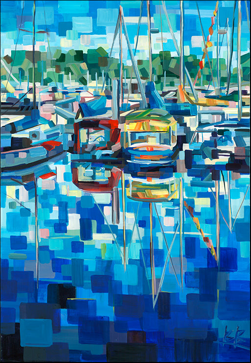 UBOR-152 Untitled (Boats) by Brooke Borcherding, available in multiple sizes