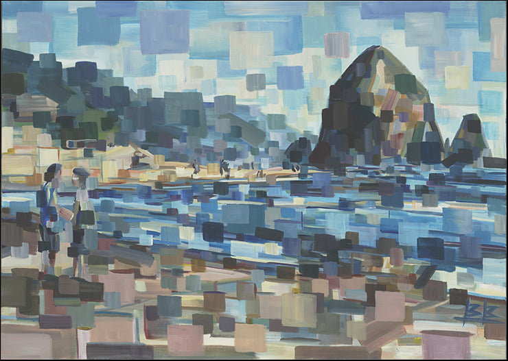 UBOR-164 Evening in Cannon Beach by Brooke Borcherding, available in multiple sizes
