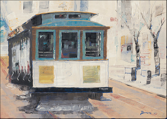 UBRR-174 Cable Town by John Burrows, available in multiple sizes