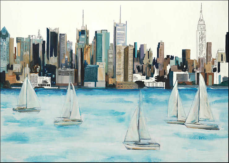 UHIB-468 Boat City by Randy Hibberd, available in multiple sizes