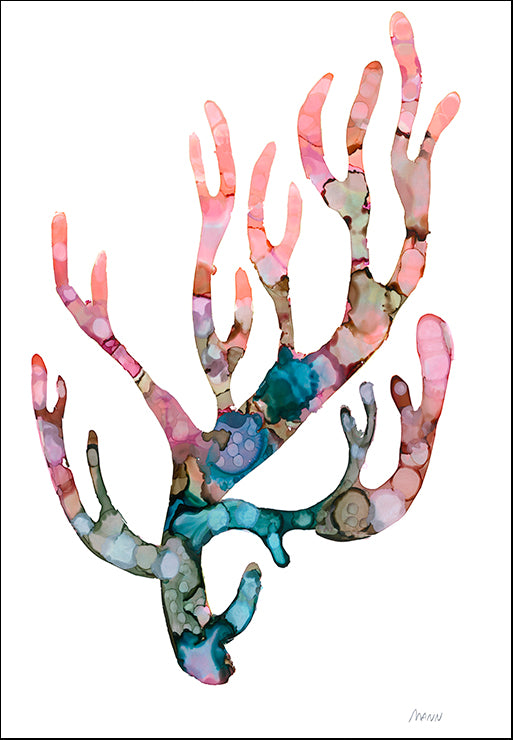 UMAN-163 Sea Coral II by Patti Mann, available in multiple sizes