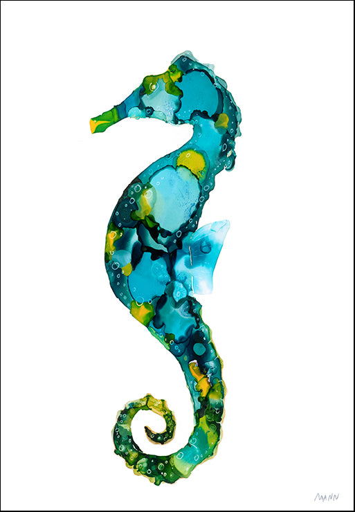 UMAN-169 Seahorse by Patti Mann, available in multiple sizes