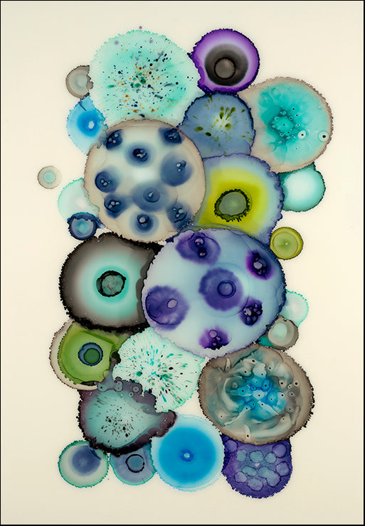 UVAN-127 Geodes II by Laura Van Horne, available in multiple sizes