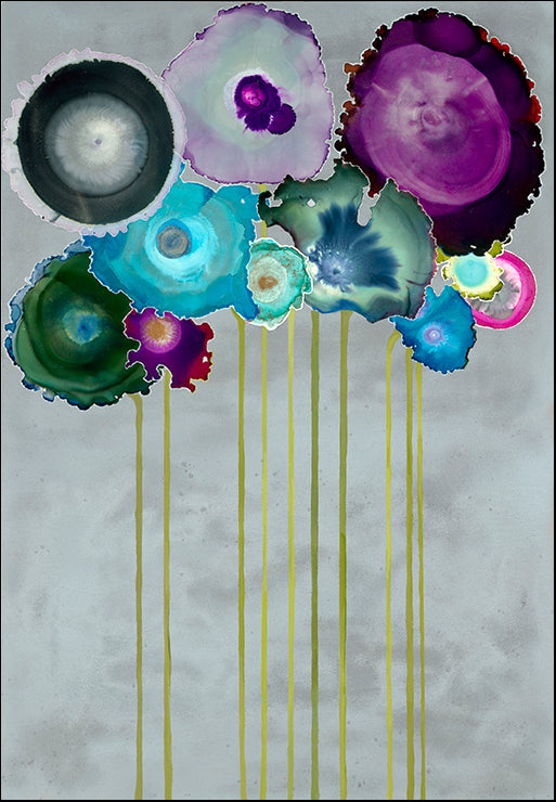 UVAN-344 Silver Bouquet by Laura Van Horne, available in multiple sizes - Chamton