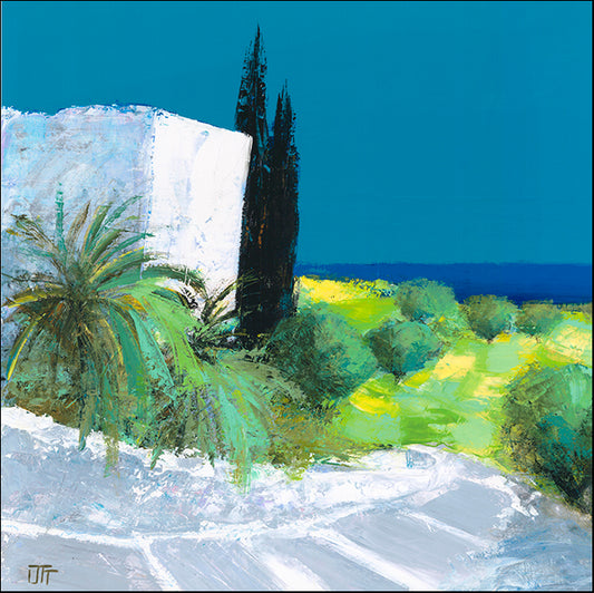 U JTT Scenic path by unknown 100x100cm on paper