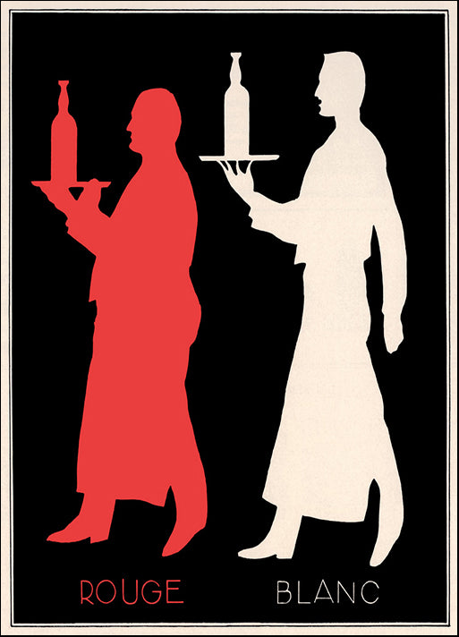 86931 Rouge & Blanc, by Unknown, available in multiple sizes