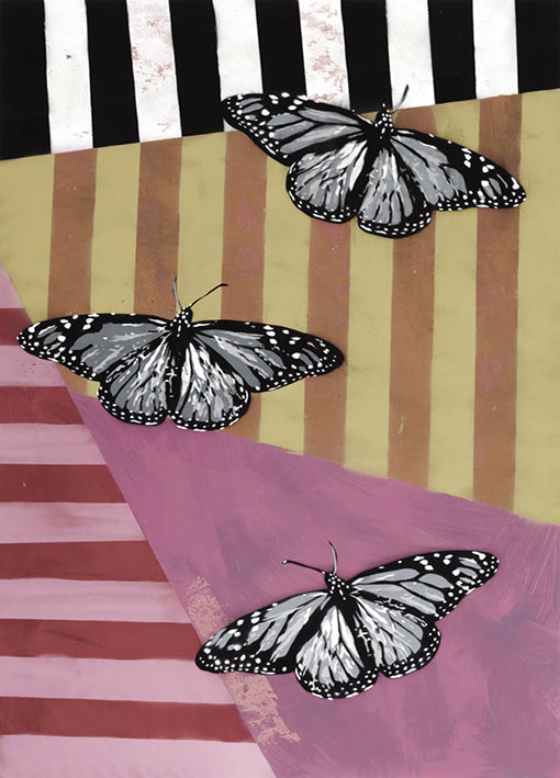 102844 Butterfly Stripes, by Urban Soule, available in multiple sizes