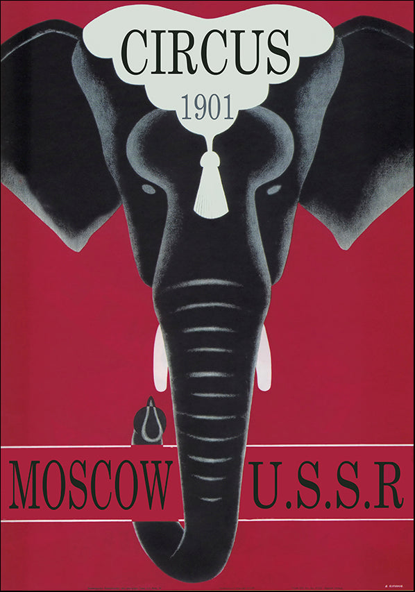 VINAPP116558 Circus 1901 Moscow USSR, available in multiple sizes