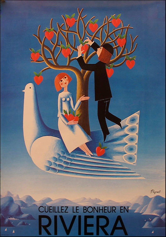 VINAPP116576 Cueillez Le Boheur en Riviera, available in multiple sizes - Chamton