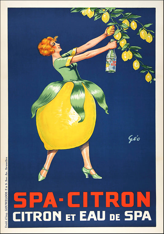 VINAPP116957 Spa Citron et Eau de Spa, available in multiple sizes
