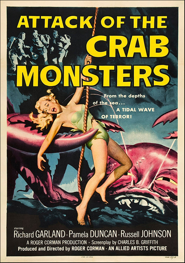 VINAPP118463 Attack of the Crab Monsters, available in multiple sizes