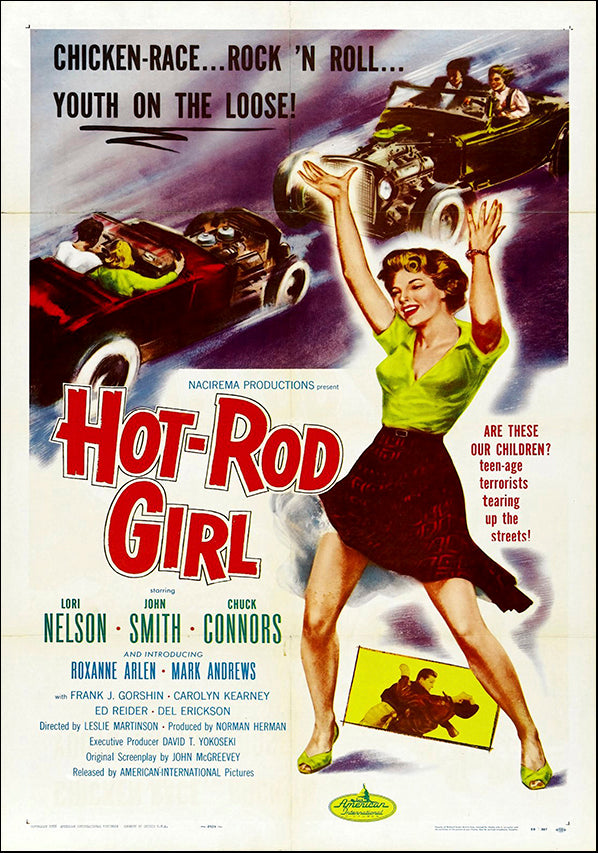 VINAPP118476 Hot Rod Girl Movie, available in multiple sizes