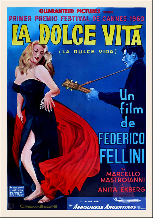 VINAPP118480 La Dolce Vita Movie, available in multiple sizes