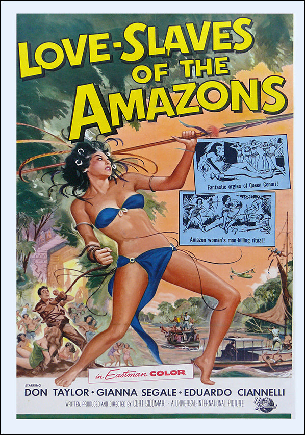 VINAPP118481 Love Slaves of the Amazon Movie, available in multiple sizes