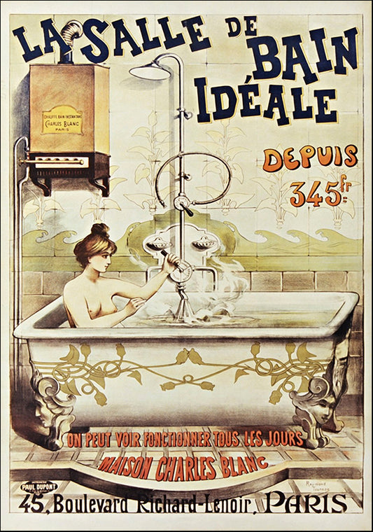 VINAPP120163 La Salle de Bain Ideale, available in multiple sizes