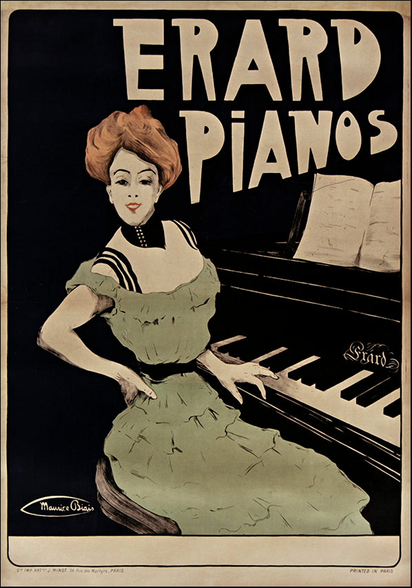 VINAPP120168 Erard Pianos, available in multiple sizes
