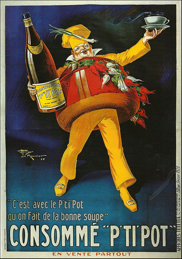 VINAPP121007 Consomme P Ti Pot, available in multiple sizes - Chamton