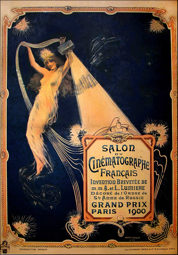 VINAPP121063 Salon du Cinematographe Francais, available in multiple sizes
