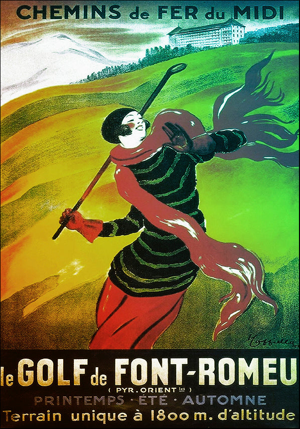 VINAPP121488 Le Golf de Font-Romeu , available in multiple sizes