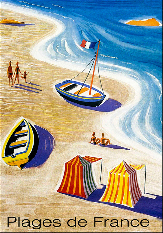 VINAPP122839 Plages de France, available in multiple sizes