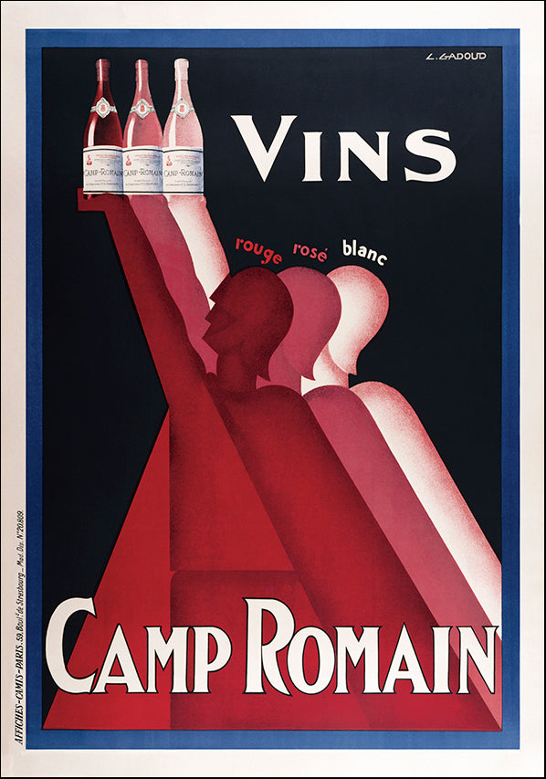 VINPOS37019 Camp Romain, available in multiple sizes