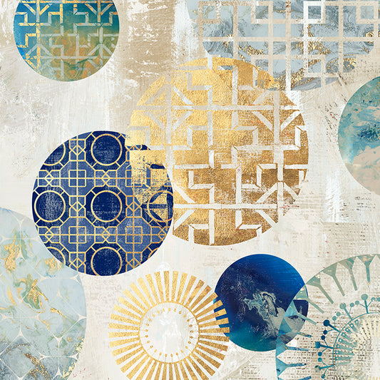 WL099-A Gold Rings I, available in multiple sizes