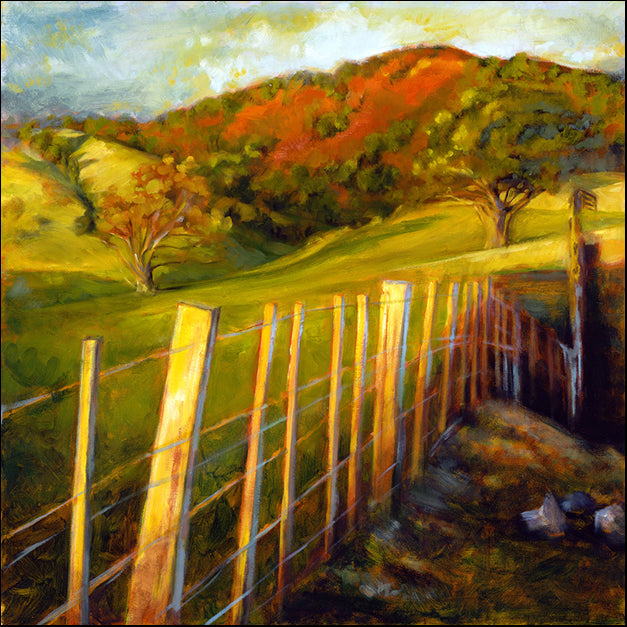 77760 A Running Fence, by Waldron, available in multiple sizes - Chamton