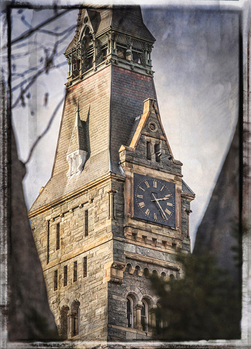 92278 Healy Hall Clock Tower, by Werder, available in multiple sizes