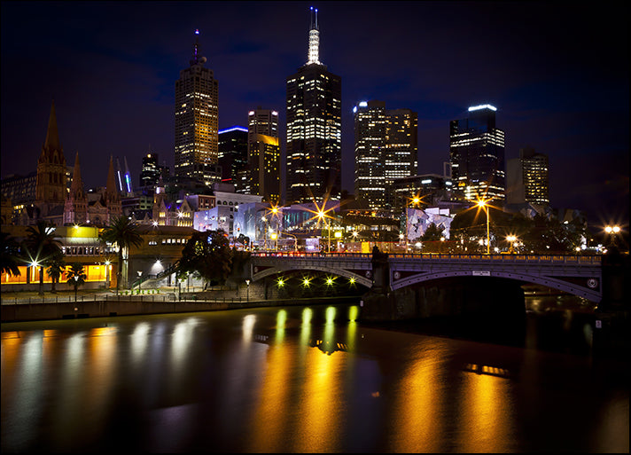 a08658724s Melbourne Skyline, available in multiple sizes