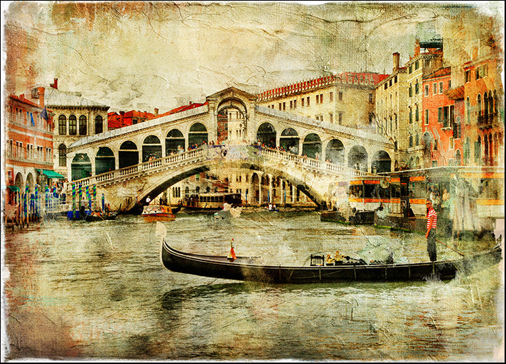 a13049265s amazing Venice - artwork in painting style, available in multiple sizes