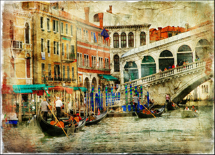 a13049268s amazing Venice - artwork in painting style, available in multiple sizes