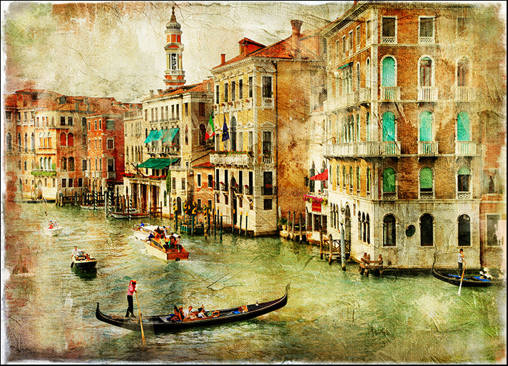 a13049271s amazing Venice - artwork in painting style, available in multiple sizes
