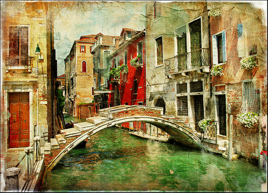 a13049277s amazing Venice - artwork in painting style, available in multiple sizes - Chamton