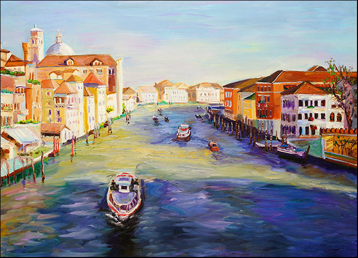 a28757293s Venice canal oil painting, available in multiple sizes