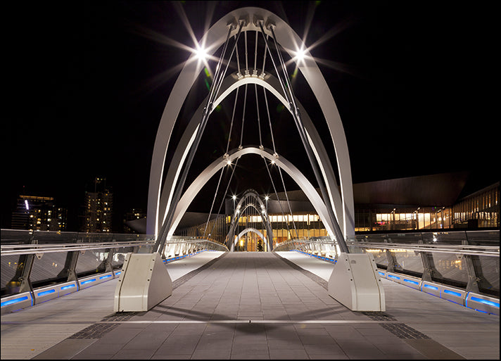 a34362754s Seafarers Footbridge in front of The Bridge south Wharf in Melbourne, Victoria, Australia, available in multiple sizes