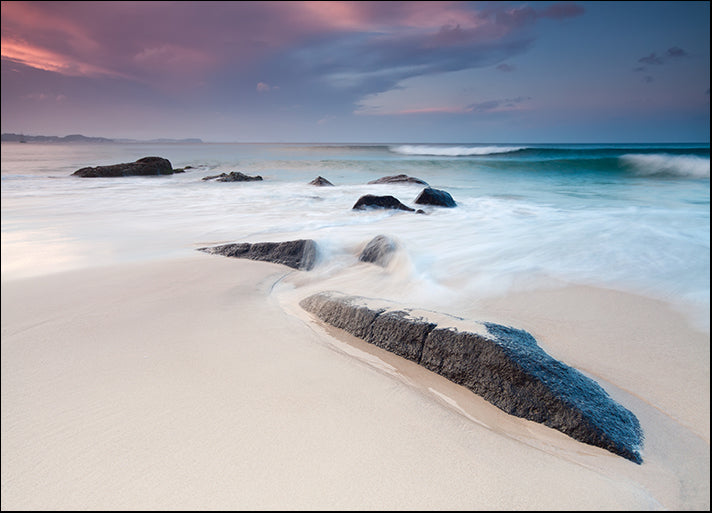a7680387d Australian beach at twilight, available in multiple sizes