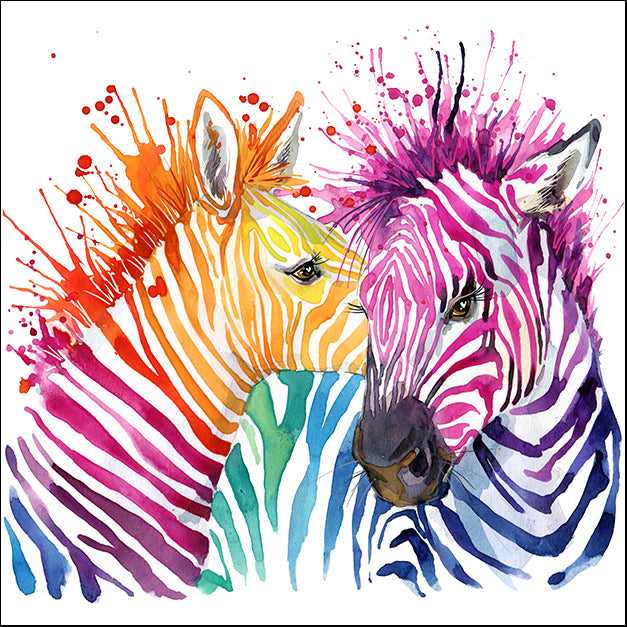 c27339944s Colorful zebra stripes, available in multiple sizes