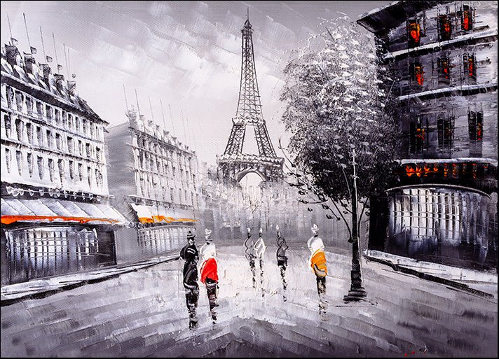 c89892391s Paris street 19th century parisian street scene, available in multiple sizes - Chamton