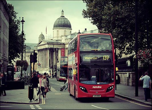 c93411127s London double decker bus, available in multiple sizes