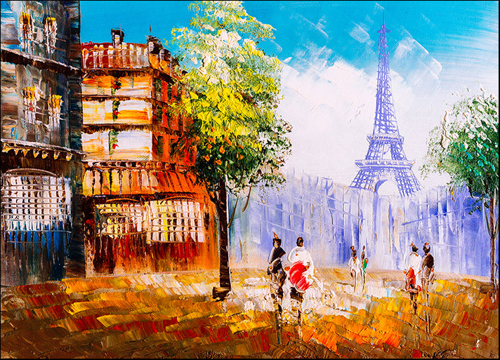 c94009480s Paris street view, available in multiple sizes