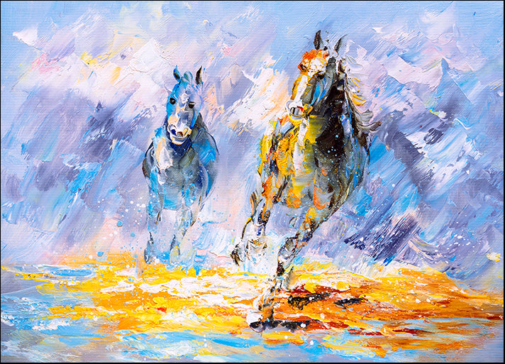 c94574029s Running Free wild horses, available in multiple sizes