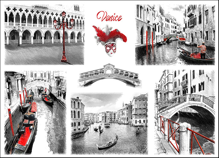 c97954375s Venice landmarks, available in multiple sizes