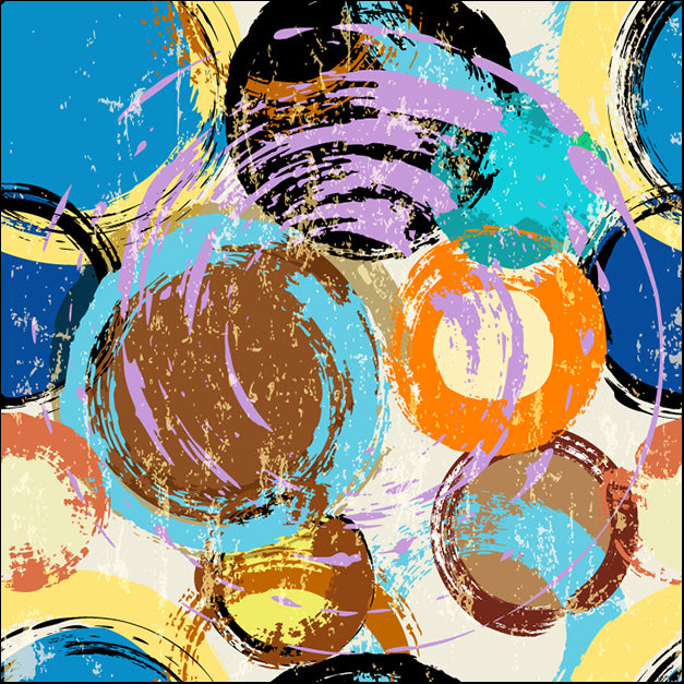 d05579439 Pop art abstract round circles, available in multiple sizes