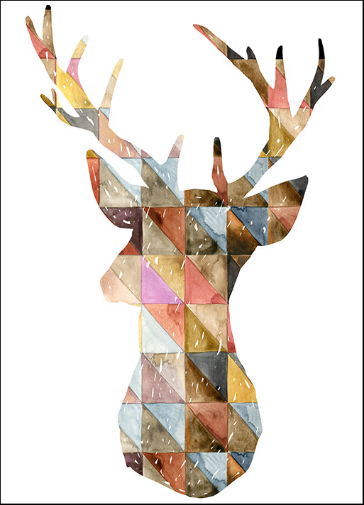 d16115799s Deer illustration. Forest Deer. Deer silhouette, available in multiple sizes